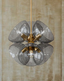 Troy F1522-PBR Salix Modern Patina Brass Pendant Lamp