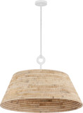 Troy F2836-GSW Sequoia Contemporary Gesso White 36" Hanging Pendant Light