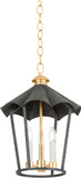 Troy F3714-VGL/FRN Wildomar Modern Vintage Gold Leaf / French Iron Foyer Light Fixture
