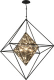 Troy F5327-TRN Epic Contemporary Forged Iron Halogen Large Foyer Light Fixture