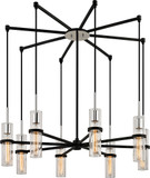 Troy F6198-TRN/PC Xavier Contemporary Iron 36" Chandelier Lamp