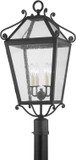 Troy P4129-FRN Santa Barbara County Traditional French Iron Outdoor Lamp Post Light