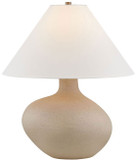 Troy PTL5825-PBR/COS Rebecca Modern Ceramic Rough Sand Table Lamp