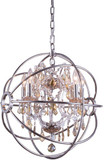 Urban Classic 1130D20PN-GT-RC Geneva Polished Nickel 20" Drop Lighting