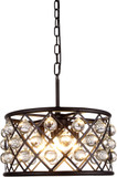 Urban Classic 1213D16MB-RC Madison Mocha Brown Hanging Light Fixture