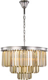 Urban Classic 1231D26PN-GT-RC Sydney Polished Nickel 26" Hanging Light Fixture