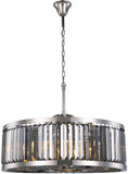Urban Classic 1233D35PN-SS-RC Chelsea Polished Nickel 35.5" Drum Pendant Light