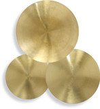 Uttermost 04388 Cymbalic Contemporary Plated Brass Wall Décor