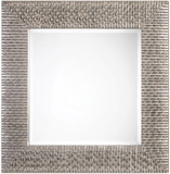 Uttermost 09135 Cressida Distressed Silver Square Wall Mounted Mirror