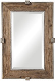 Uttermost 09433 Siringo Weathered Wood Mirror