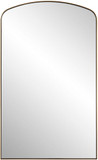 Uttermost 09923 Tordera Contemporary Brass Plated Arch Wall Mirror