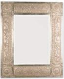 Uttermost 11602 Harvest Serenity wall mirror in golden champagne leaf finish