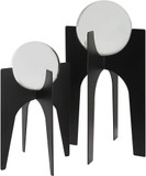 Uttermost 18053 Ellianna Modern Brushed Black Table Top Accessory