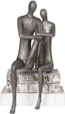 Uttermost 18992 Courtship Modern Lightly Antique Nickel Antique Nickel Figurine
