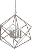 Uttermost 22122 Euclid Modern Polished Nickel Pendant Light