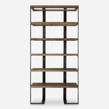 Uttermost 24047 Felix Modern Light Oak Etagere
