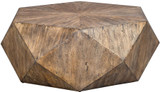 Uttermost 25423 Volker Contemporary Burnished Honey Honey Coffee Table