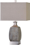 Uttermost 27143-1 Caffaro Rust Bronze Table Lamp