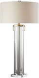 Uttermost 27731 Monette Modern Tall Cylinder Buffet Lighting Table Lamp