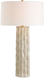 Uttermost 30555 Parilli Modern Taupe Gray Glaze Side Table Lamp