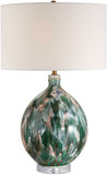 Uttermost 30570 Mihaela Contemporary Drip Glazed Ceramic Table Lighting