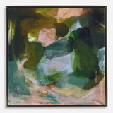 Uttermost 32361 Forever Ever Modern Bronze Gold Framed Abstract Art