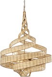 Varaluz 240P06LBTR Flow Modern Baguette / Natural Rattan 30" Pendant Lighting