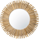 Varaluz 407MI12 Drifter Modern Natural Driftwood Mirror