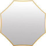 Varaluz 4DMI0153 Varaluz Casa Contemporary Gold Wall Mounted Mirror