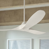 Visual Comfort Fan 3MGMR60RZW-V2 Maverick Coastal 60 Modern Matte White 60" Ceiling Fan