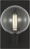 Visual Comfort Modern 700WSGMBSCB Gambit Contemporary Nightshade Black LED Lighting Sconce