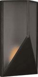 Visual Comfort Modern KWOWS69227BZCG Punto Contemporary Bronze LED Outdoor Sconce Lighting