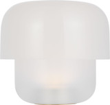 Visual Comfort Modern KWTB49127SCHAB Bolete Modern Hand Rubbed Antique Brass LED Accent Lighting Table Lamp