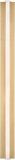 Visual Comfort Modern KWWS70927HABALB Linea Modern Hand Rubbed Antique Brass LED Wall Light Sconce