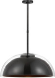 Visual Comfort Modern MDPD73427BZCG Lusi Modern Bronze LED Drop Ceiling Lighting
