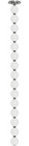 Visual Comfort Modern SLPD23130NS Perle Contemporary Polished Nickel LED Mini Pendant Light
