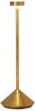 Visual Comfort Modern SLTB27127NB Moneta Modern Natural Brass LED Rechargeable Table Light