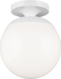 Visual Comfort Studio 7518-15 Leo - Hanging Globe White Ceiling Light