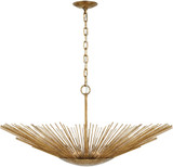 Visual Comfort Studio AP1084ADB Helios Modern Antique Gild Ceiling Pendant Light