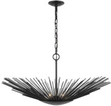 Visual Comfort Studio AP1084AI Helios Modern Aged Iron Drop Ceiling Light Fixture