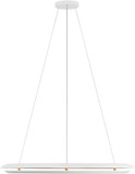 Visual Comfort Studio CC1791MWT Cielo Contemporary Matte White LED 30" Pendant Light
