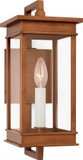 Visual Comfort Studio CO1461NCP Cupertino Natural Copper Small Outdoor Lamp Sconce