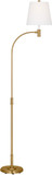 Visual Comfort Studio CT1241BBS1 Belmont Modern Burnished Brass LED Lighting Floor Lamp