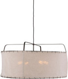 Visual Comfort Studio EP1114AI Dunne Aged Iron Drum Ceiling Light Pendant