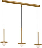 Visual Comfort Studio KC1143BBS Nodes Contemporary Burnished Brass LED Multi Ceiling Pendant Light