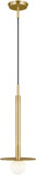 Visual Comfort Studio KP1001BBS Nodes Modern Burnished Brass Mini Pendant Lighting