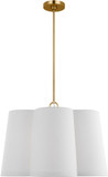 Visual Comfort Studio KSP1094BBS Bronte Contemporary Burnished Brass 28" Pendant Lighting Fixture