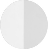 Visual Comfort Studio KSW1001MWT Dottie Modern Matte White 6.5" Wall Lighting Sconce