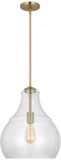 Visual Comfort Studio P1483SB Zola Modern Satin Brass Pendant Lighting