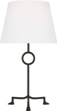 Visual Comfort Studio TFT1021AI1 Montour Contemporary Aged Iron LED Lighting Table Lamp